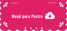 Menú para Postre